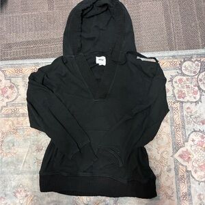 Aerie Black Hoodie Sweater